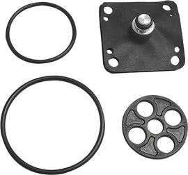 K&L Petcock Repair Kit for intake, carburetor, and fuel system, showing metal components and rubber seals in the kit.
