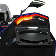 Load image into Gallery viewer, New Rage Cycles Fender Eliminator for Yamaha, motorcycle body kit with sleek design and mounting hardware.