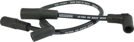Moroso Ignition Wires Ultra 40 set for 1980s-1990s Harley Davidson Softail and Dyna motorcycles, electrical components and wiring.
