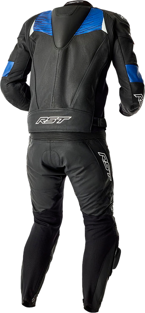 Tractech Evo D3o Jacket Blk/Blue Leather 2x