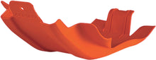 Load image into Gallery viewer, Orange Acerbis skid plate for motorcycle protection, featuring durable material and mounting points, designed for off-road use.