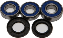 Load image into Gallery viewer, All Balls rear wheel bearing and seal kit with metal seals, designed for motorcycle or ATV rear wheel assembly.