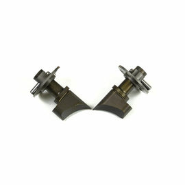 Athena Power Valve YZ85 big bore piston kit components, showing pistons, rings, and parts for Yamaha YZ85 engine repair