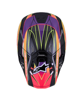 Charger l'image dans la galerie, Supertech S M10 Era Helmet Pnk/Violet/Ylw Fluo Glossy Md
