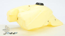 IMS Fuel Tank Natural 4.8 Gal body, durable plastic with secure fittings, designed for efficient fuel storage.