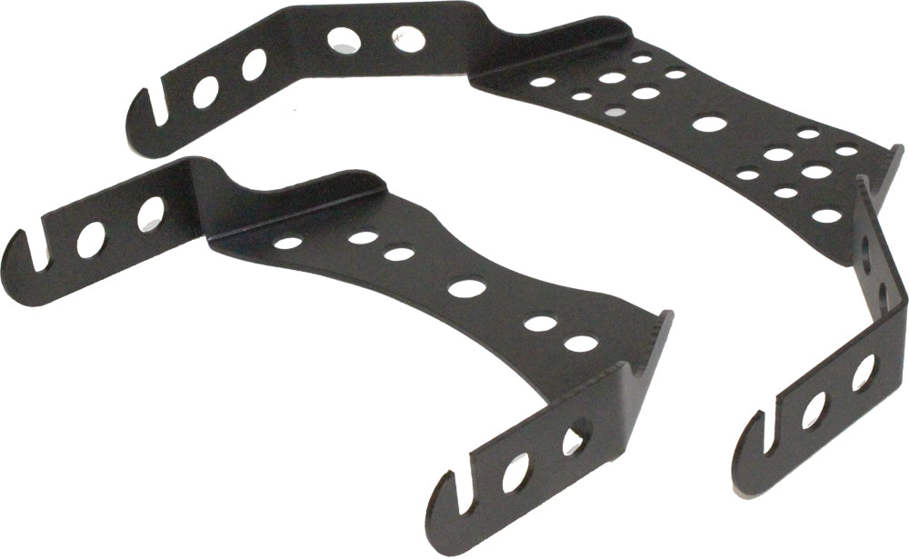 RIGID Industries 6-inch Light Bar Mount for illumination, sturdy metal bracket with mounting holes for off-road vehicle lighting.