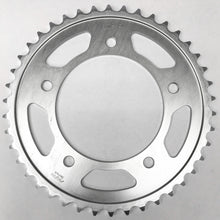 Load image into Gallery viewer, Sunstar Steel 42-tooth rear sprocket for Yamaha 525 motorcycle, showing the gear teeth and metal construction.