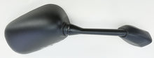 Load image into Gallery viewer, Right side Emgo motorcycle mirror with black housing and adjustable arm for Yamaha models 56-9834.