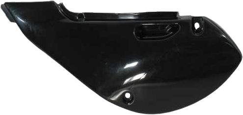 Acerbis black side panels for motorcycle, showing sleek matte finish and precise fit for model 1591-9905.