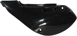 Acerbis black side panels for motorcycle, showing sleek matte finish and precise fit for model 1591-9905.