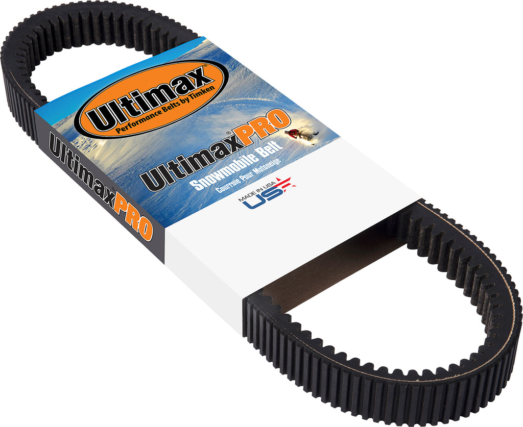 Ultimax Pro Drive Belt 22-144-4635U4, a durable automotive belt with ribbed design, for reliable engine performance.