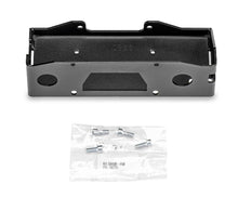 Load image into Gallery viewer, Warn winch mounting kit 61-110686 with brackets and mounting hardware, designed for secure winch installation on off-road vehicles.