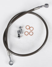 Load image into Gallery viewer, Streamline rear brake line for Yamaha, smoke-colored, model 170-1234, designed for enhanced motorcycle braking performance.