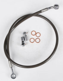 Streamline rear brake line for Yamaha, smoke-colored, model 170-1234, designed for enhanced motorcycle braking performance.