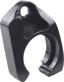Red UPP Racing front chain slider for motorcycle, part number 280-1139R, shown on a bike's front chain area.