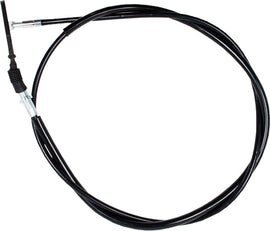 Black vinyl rear hand brake cable by Motion Pro for motorcycle, featuring durable cable and hydraulic control line components.