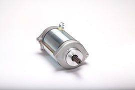 Ricks Motorsport Electric starter motor 27-61214 for motorcycle engines, showing the compact electric starter device.