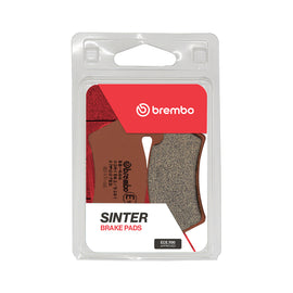 Brembo Prime SD sintered brake pads for high-performance brakes, shown in a close-up image highlighting the product details.