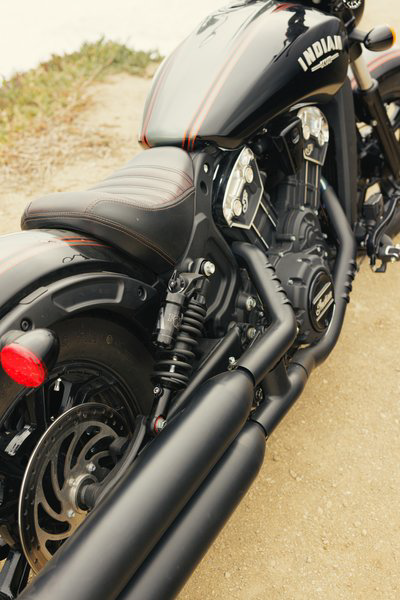 Qs3 Qsr Piggyback Indian Scout +1" Std Spring
