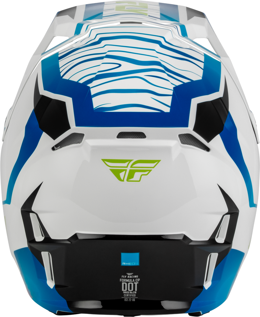 Formula Cp Charge Helmet White/Blue/Black Md