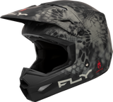 Fly Racing Kinetic Se Kryptek Helmet Matte Moss Grey/Black Lg 73-8659L