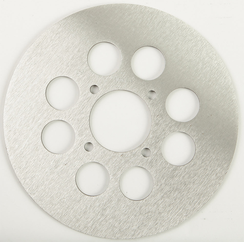 EBC Motorcycle Brakes standard rotor 15-6237 showing a circular metal brake disc with mounting holes for motorcycle braking system.