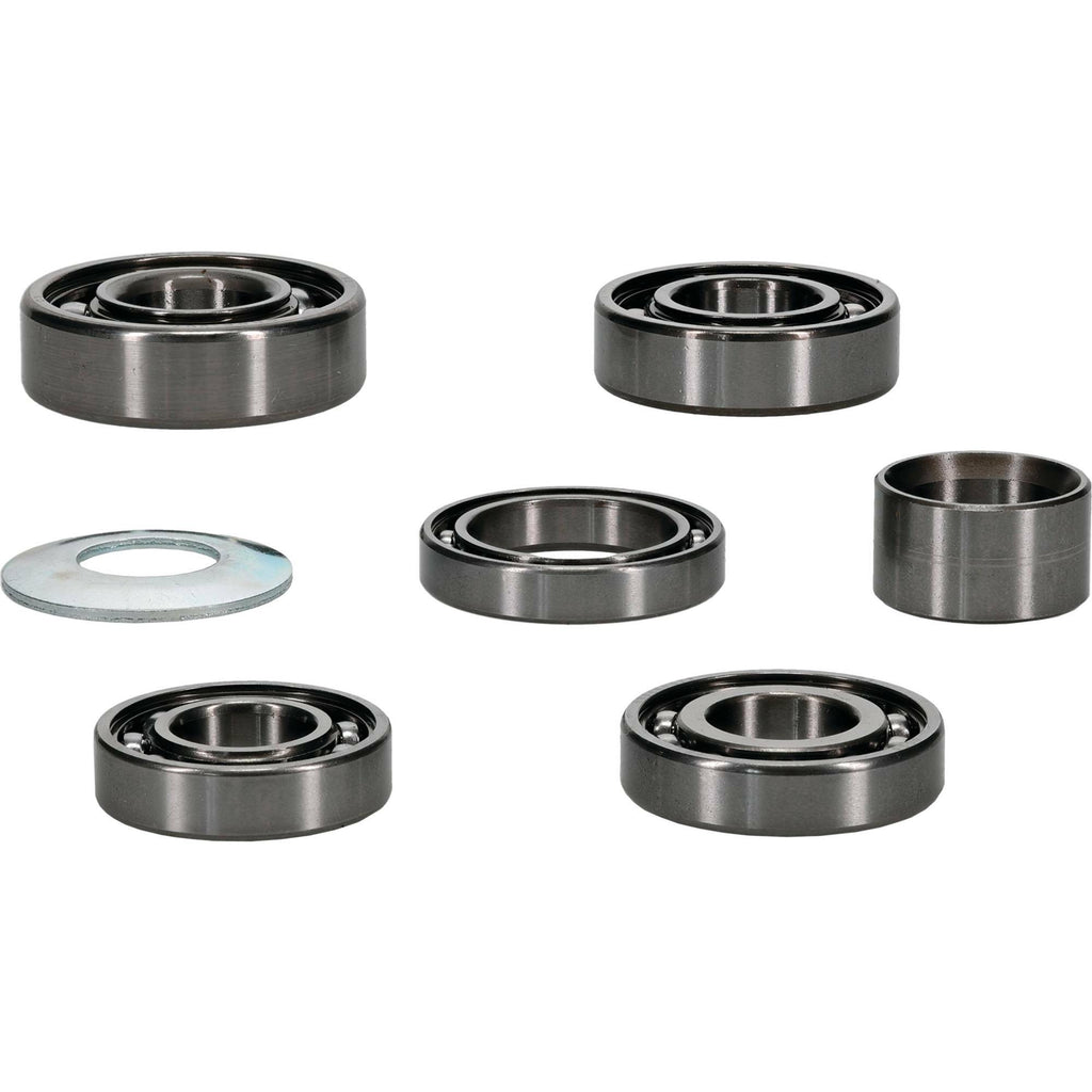 Hot Rods transmission drive bearing kit 421-HR00161, showing metal bearings and components for automotive transmission repair.
