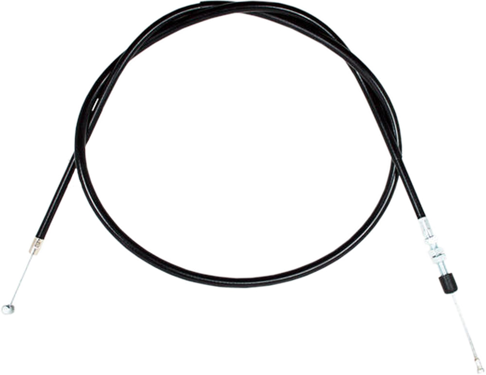 Motion Pro Black Vinyl Clutch Cable 70-5005, a durable hydraulic control line with a sleek black vinyl coating.