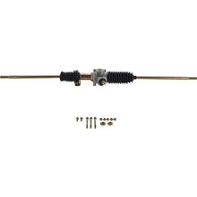Load image into Gallery viewer, All Balls steering rack assembly Pol 251-4022 with metal components and mounting brackets for vehicle steering system.