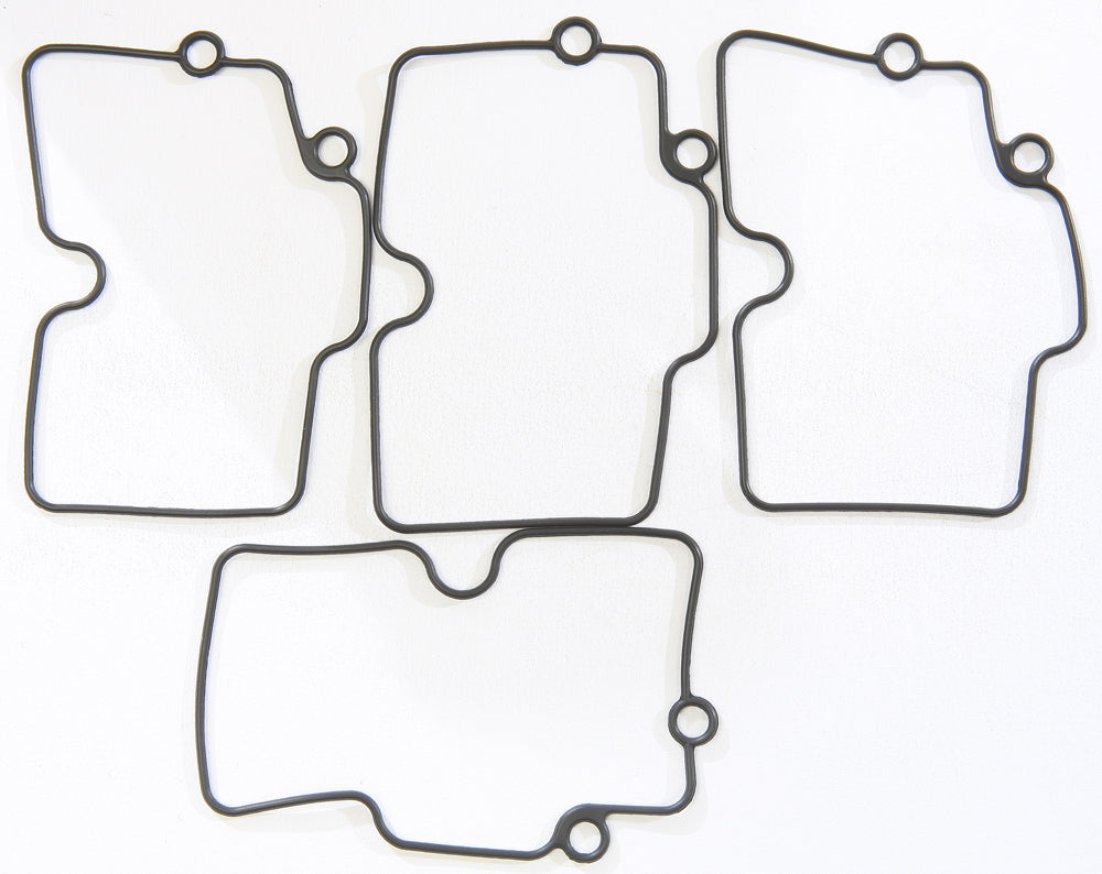 K&L Bowl O-Ring 4-pack for intake, carb, and fuel systems, showing close-up of black rubber seals on a metallic surface.
