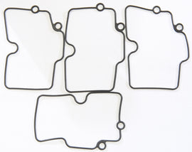 K&L Bowl O-Ring 4-pack for intake, carb, and fuel systems, showing close-up of black rubber seals on a metallic surface.