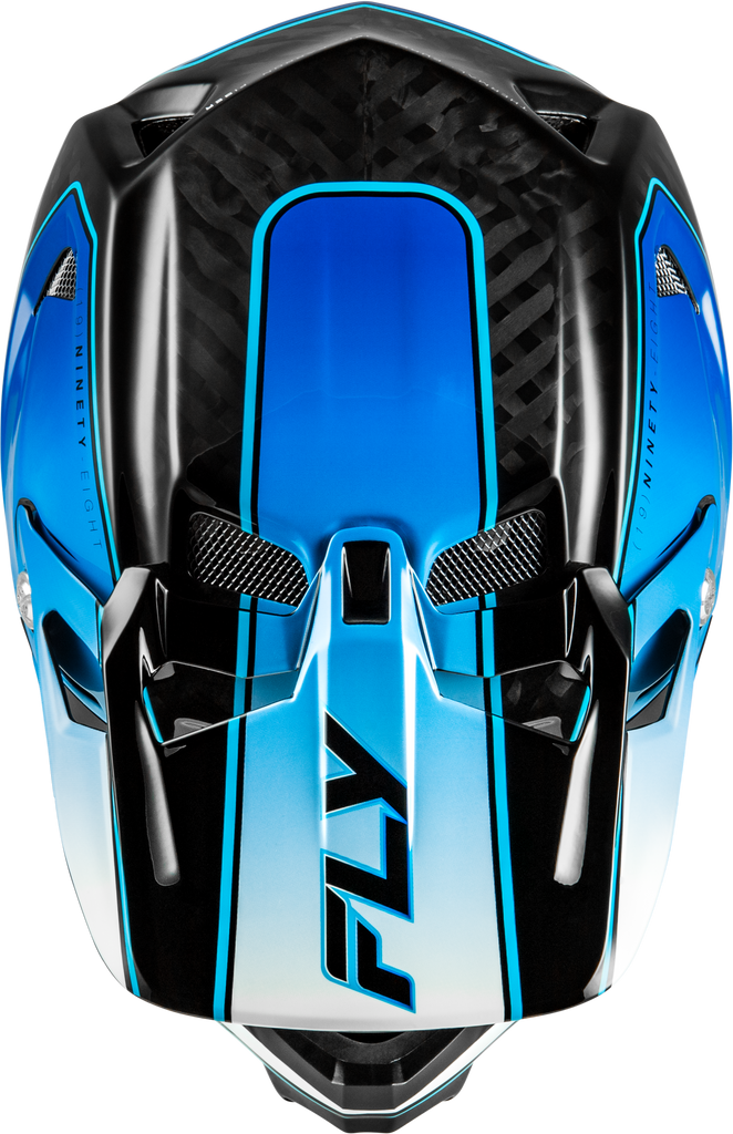 Yth Werx R Flow Carbon Hlmt Black Carbon/Blue/White Yl