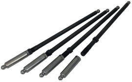 Feuling adjustable push rods for engine, fast install, durable metal construction, shown in the image.