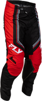 Kinetic Dbk Pants Black/Red/White Sz 32