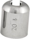 K&L - Spoked Wheel Weights Chrome 1 Oz 10/Pk - 232-7094