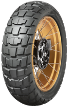 Load image into Gallery viewer, Dunlop Trailmax Raid rear motorcycle tire 140/80-17 bias ply with tread pattern for off-road and on-road riding