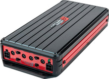 Load image into Gallery viewer, Cerwin-Vega 165x4 RMS 4-channel car amplifier showing front panel with control knobs and connectivity ports.
