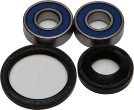 All Balls front wheel bearing and seal kit 22-51069 showing bearings, seals, and packaging for motorcycle or vehicle maintenance