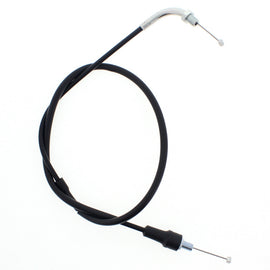 All Balls throttle cable 24-51024 for hydraulic control lines, showing the cable with fittings and protective outer casing.