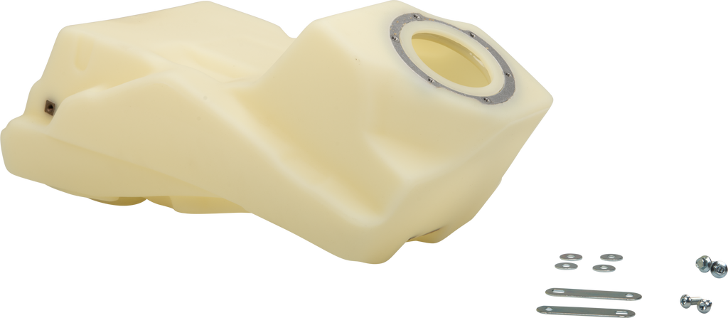 IMS Fuel Tank Natural 2.0 Gal, 57-3765, showing a black, uncategorized fuel tank with a natural finish and secure fittings.