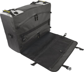 Nelson-Rigg Waterproof UTV cargo bag from Hurricane Series with multiple straps and secure closure, designed for outdoor storage.
