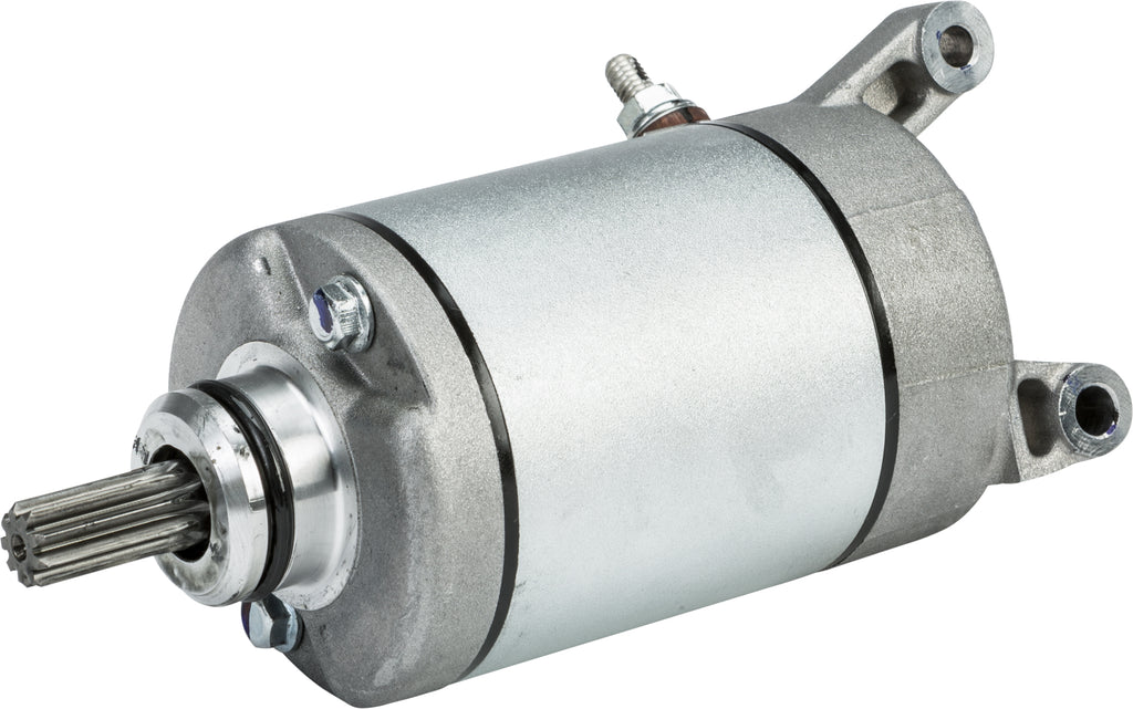 Fire Power starter motor Pol 26-1106, a compact electric starter with metal components and wiring for engine ignition.