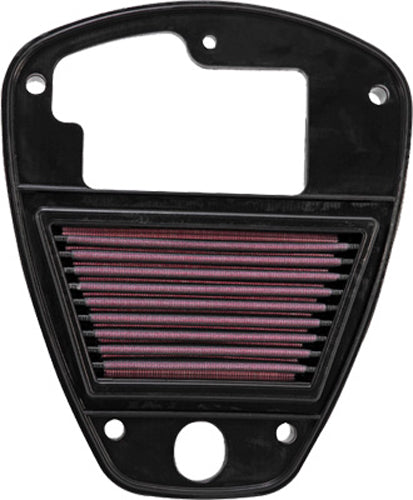 K&N air filter 749006, high-performance air filter for vehicles, showing the pleated cotton filter element and frame.