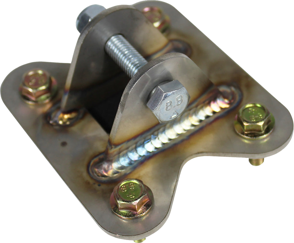 Z Broz Racing Honda CRF250 Trident Upper Shock Bracket, durable metal component with mounting points for suspension upgrade