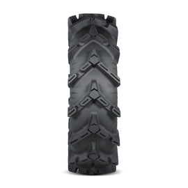 ITP Tire Cryptid 36x10R18 radial tire with LRF rating, designed for off-road vehicles, shown in the image.