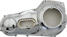 Chrome outer primary engine cover for 1995-1999 Harley Softail, fits HardDrive HardDrive 820-2667, durable motorcycle engine part
