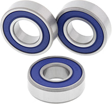 Load image into Gallery viewer, All Balls Wheel Bearing and Seal Kit 22-51711 for drive systems, includes bearings and seals, black and metallic components.