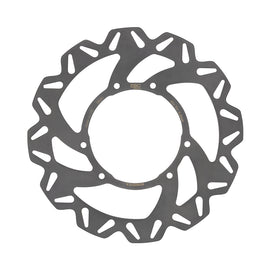 EBC Motorcycle Brakes CX Extreme front brake rotor with vented design and precision machining for enhanced stopping power.