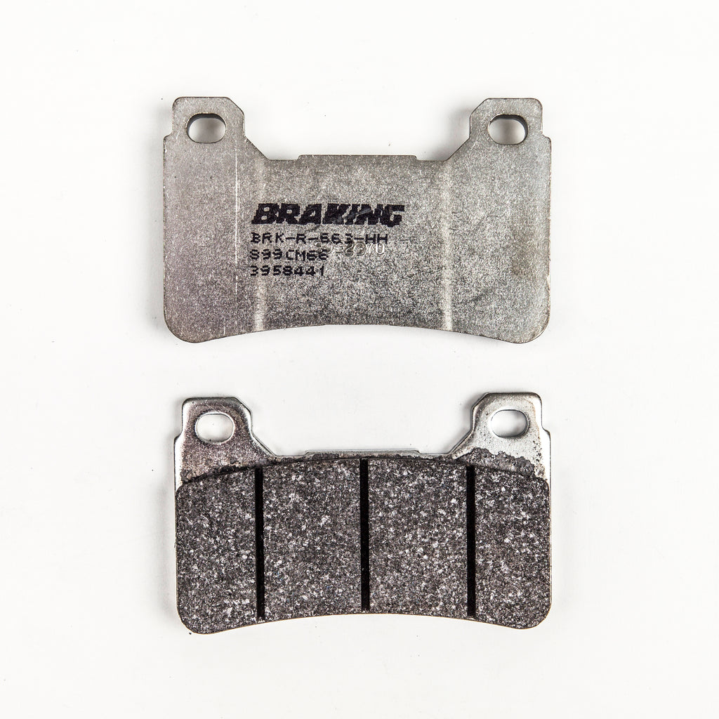 High-performance Braking Brake Pad Set Sintered by Braking, designed for durable and reliable motorcycle braking systems.