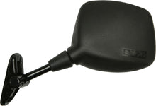 Load image into Gallery viewer, Emgo left motorcycle mirror for Kawasaki 56-9897 showing reflective surface and black mounting arm.